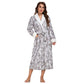 RONGTAI Womens Long Robes Plush Fleece Nightgown