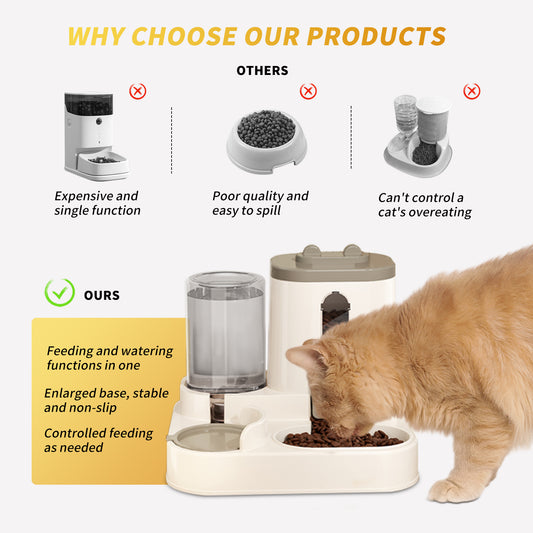 Two-in-One Pet Food Dispenser