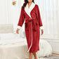 RONGTAI Womens Bathrobe Ladies Fleece Plush