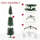 6FT Artificial Snow Dipped Christmas Tree