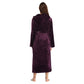 RONGTAI Womens Long Robes Plush Fleece Nightgown