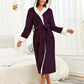 RONGTAI Womens Long Robes Plush Fleece Nightgown