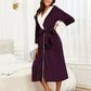RONGTAI Womens Long Robes Plush Fleece Nightgown