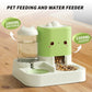 Super Cute Pink Cartoon Shaped Pet Feeding And Drinking Device