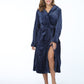 Thick Hooded Bathrobe With Pockets Fluffy Sleepwear For Men